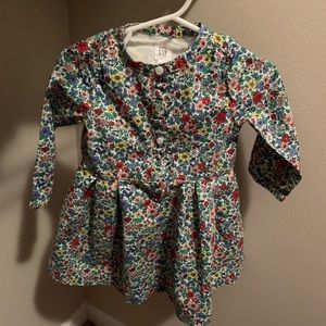 Gap floral toddler dress